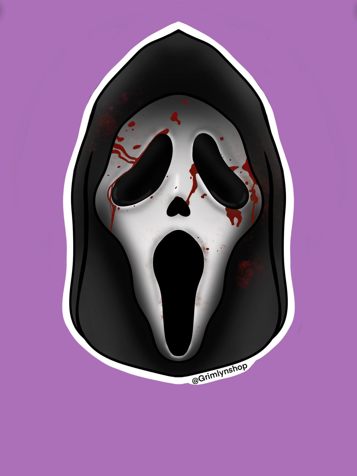 GhostFace Sticker